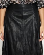 MIDI SKIRT ECO LEATHER - Image 4