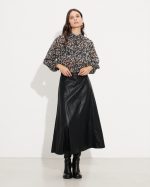MIDI SKIRT ECO LEATHER - Image 6