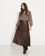 MIDI SKIRT ECO LEATHER - Image 9