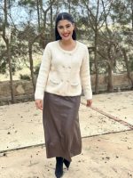 MIDI SKIRT ECO LEATHER - Image 14