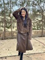 MIDI SKIRT ECO LEATHER - Image 15