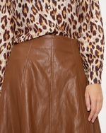 MIDI SKIRT ECO LEATHER - Image 18