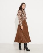 MIDI SKIRT ECO LEATHER - Image 19
