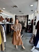 MIDI SKIRT ECO LEATHER - Image 20