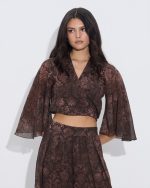 PRINTED WRAP TOP - Image 2