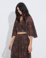 PRINTED WRAP TOP - Image 3