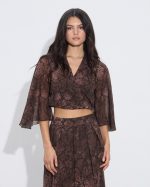 PRINTED WRAP TOP - Image 6
