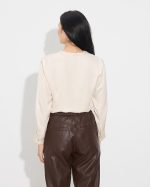 SHIRT SATIN V NECK - Image 16
