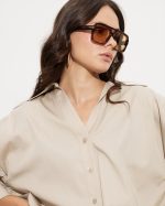 SHIRT COTTON THREE QUARTER SLEEVE - Image 5