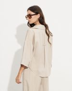SHIRT COTTON THREE QUARTER SLEEVE - Image 6
