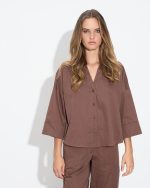 SHIRT COTTON THREE QUARTER SLEEVE - Image 14
