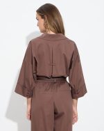 SHIRT COTTON THREE QUARTER SLEEVE - Image 17
