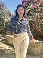 CHIFFON SHIRT ANIMAL PRINT