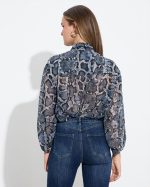 CHIFFON SHIRT ANIMAL PRINT - Image 6