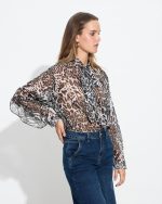 SHIRT CHIFFON ANIMAL PRINT - Image 3