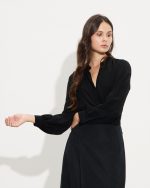 SHIRT CREPE MAO NECK - Image 2