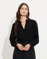 SHIRT CREPE MAO NECK - Image 3