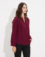 SHIRT CREPE MAO NECK - Image 7