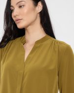 SHIRT CREPE MAO NECK - Image 15