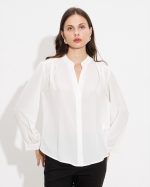SHIRT CREPE MAO NECK - Image 18