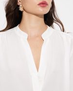 SHIRT CREPE MAO NECK - Image 20