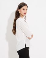 SHIRT CREPE MAO NECK - Image 22