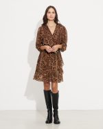 SHORT DRESS ANIMAL PRINT - Image 2