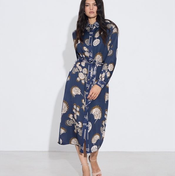 SHIRT DRESS PRINTED