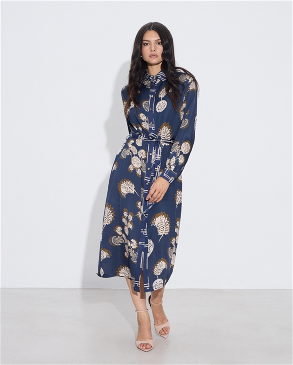 70007A.jpg SHIRT DRESS PRINTED - Image 1