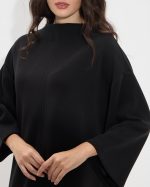 DRESS SHORT HIGH ROUND NECK - Image 4