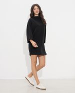 DRESS SHORT HIGH ROUND NECK - Image 5
