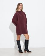 DRESS SHORT HIGH ROUND NECK - Image 9