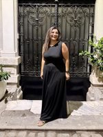 MAXI DRESS CUT OFF BACK