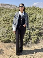 TROUSER COTTON FLARED LEG - Image 4