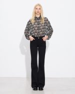 TROUSER COTTON FLARED LEG - Image 8
