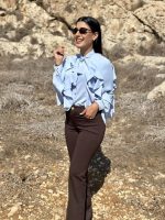 TROUSER COTTON FLARED LEG - Image 11