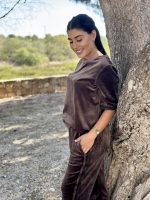 VELVET TROUSER SIDE STRIPE - Image 14