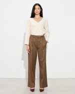 TROUSER STRIPES WIDE LEG