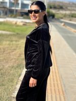 VELVET SWEATSHIRT LONG SLEEVE - Image 5