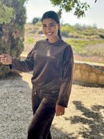 VELVET SWEATSHIRT LONG SLEEVE - Image 12