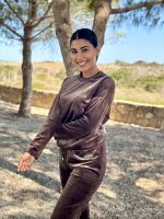 VELVET SWEATSHIRT LONG SLEEVE - Image 14