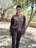 VELVET SWEATSHIRT LONG SLEEVE - Image 16