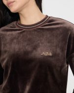 VELVET SWEATSHIRT LONG SLEEVE - Image 17
