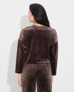 VELVET SWEATSHIRT LONG SLEEVE - Image 18