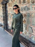 VELVET SWEATSHIRT LONG SLEEVE - Image 21