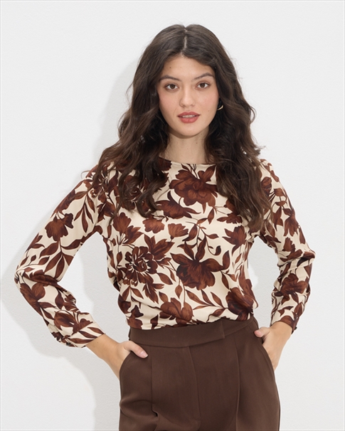 40074A.jpg BLOUSE PRINTED - Image 1