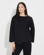 BLOUSE SCUBA STRIPES SHOULDER - Image 3