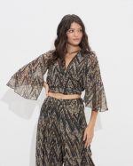 BLOUSE ZIG ZAG SHEER - Image 2