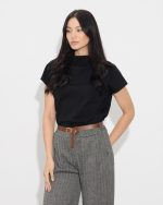 BLOUSE SCUBA SHORT SLEEVE - Image 2
