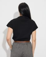 BLOUSE SCUBA SHORT SLEEVE - Image 6